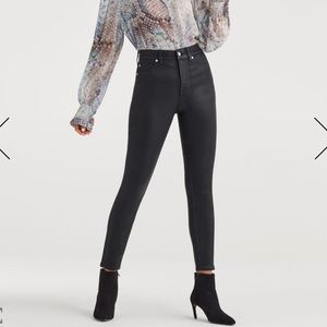 NWOT.  SEVEN B(air) High Waist Ankle Skinny